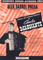 CHARLES MAGNANTE MASSIVE ACCORDION SHEET MUSIC COLLECTION – 16 SELECTIONS on DVD