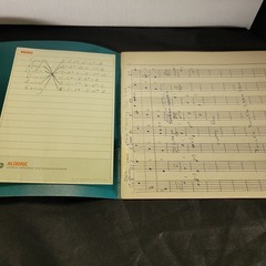 Vintage Passantino Brands Music Writing Book No. 2 Standard Size 32 Pages Used