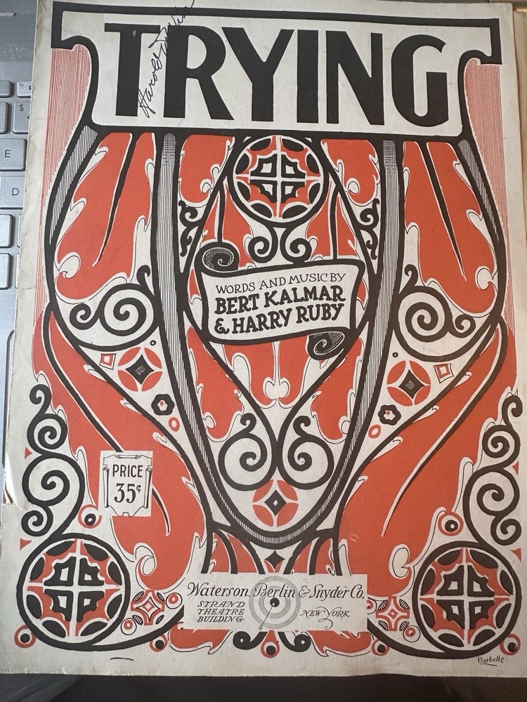 P 9×12 Vintage Sheet Music 3-pack