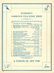I Wonder As I Wander Sheet Music Low Voice Piano 1944 John Jacob Niles Horton