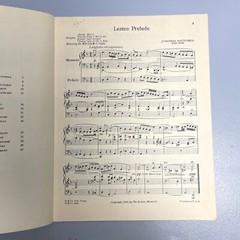 Carl Selected Festival Music for the Organ Lent Easter Services Sheet Music Book