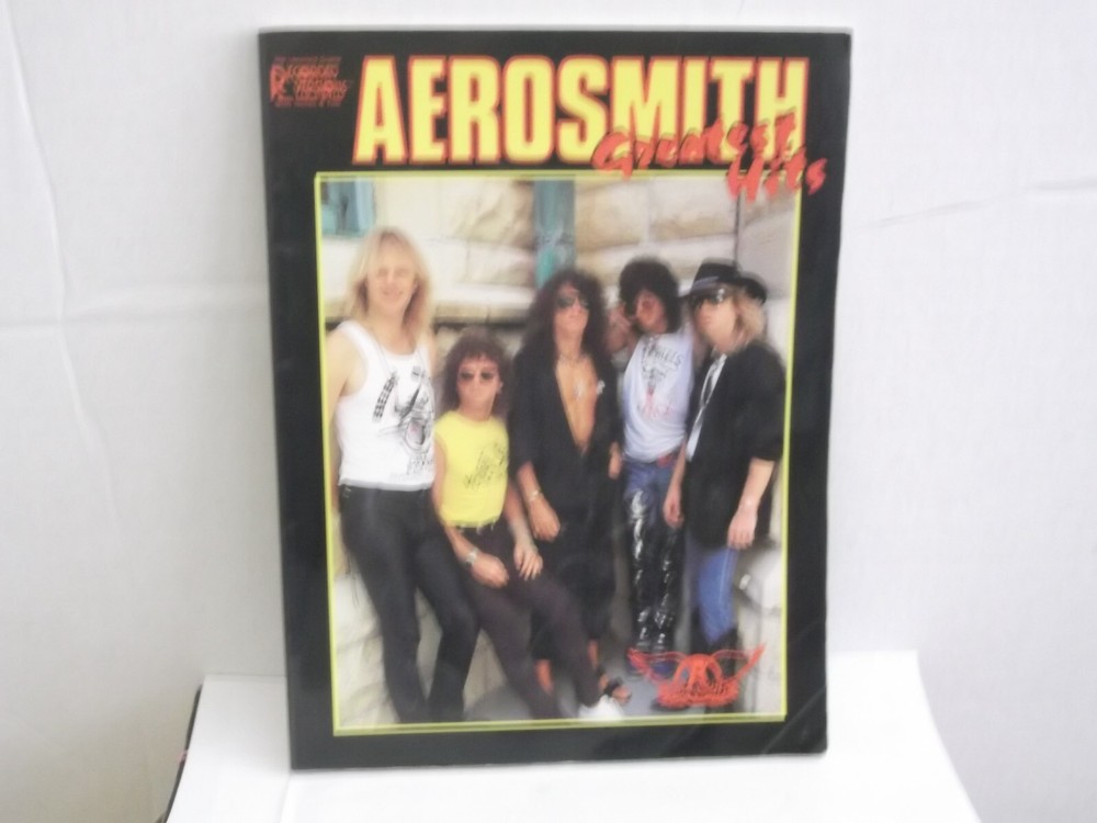 Aerosmith, SONG BOOK, »Greatest HIts »,US,1988, 15 songs, 80 pages, Mint-