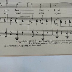 Thomas A Edison Miracle Man 1929 Advertising GraybaR Electric Co Sheet Music