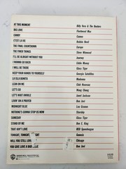 TOP HITS OF 1987 Music Book Piano Voice Guitar~Genesis~Bon Jovi~ Madonna~Chicago