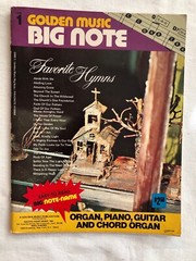 Golden Music Big Note Favorite Hymns Songbook (Piano/Vocal/Guitar)