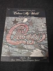 Chicago Colour my World Sheet Music
