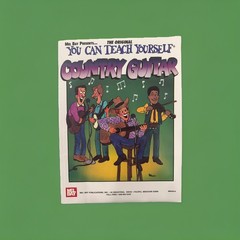 You Can Teach Yourself Country Guitar by Dix Bruce Mel Bay New Music Book