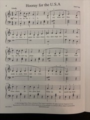 American Patriotic Piano Sheet Music Bundle USA Marches Recital Teaching Lot 6