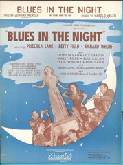 Harold ARLEN & Johnny Mercer – BLUES IN THE NIGHT – 1941 film Title Song