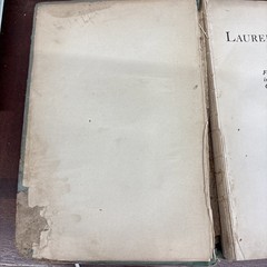 1901 LAUREL SONG BOOK Edit. W.L.Tomlins Boston C.C.Birchard 324 Pages