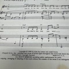 Vintage COCO Vocal Selections Sheet Music 1969 Broadway Previn First Performance