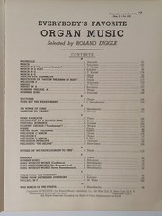 1929 Everybody&rsquo;s Favorite Organ Music by Roland Diggle Series No. 27 Vintage