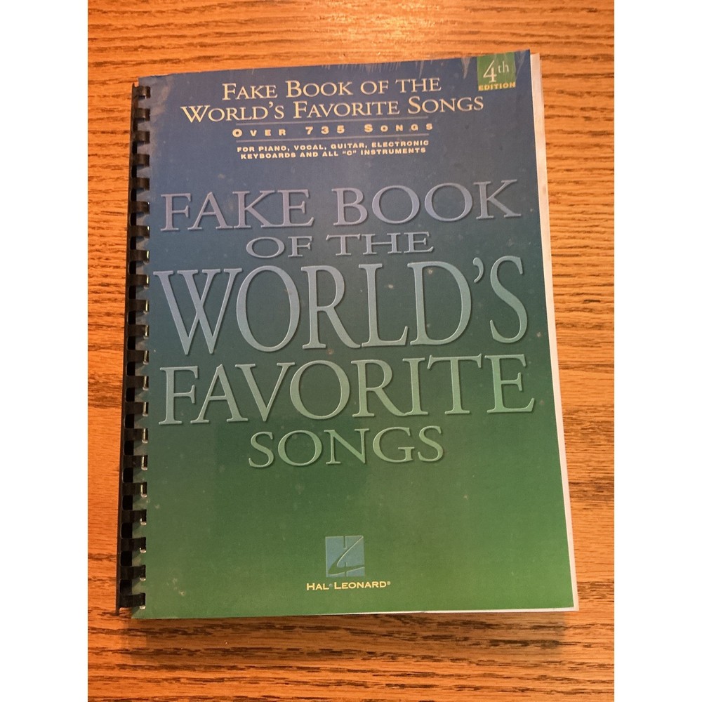 Hal Leonard Fake Book of the World&rsquo;s Favorite Songs 4th Edition 735+ Songs C