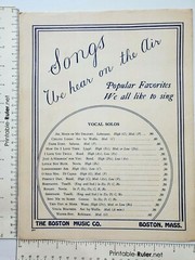 Men Song Irving Mopper Sheet Music 1950 I Like Men Piano Vintage Radio