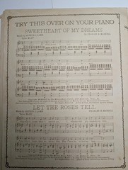 1924 Maiden&rsquo;s Prayer Sheet Music Thecla Badarzewska Piano Norma Garling IA Vtg