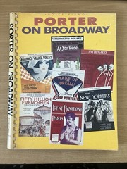 PORTER ON BROADWAY voice piano Sheet Music score & guitar chords 1987 – 58 songs
