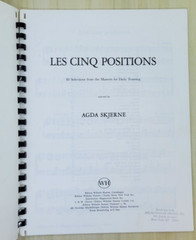 Les Cinq Positions 80 Selections from the Masters Agda Skjerne Sheet Music 1952