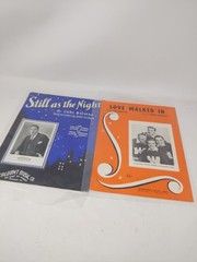 Lot Of Thirty Vintage Sheet Music Show Tunes Hit Parade Piano Vocal Movie Stars