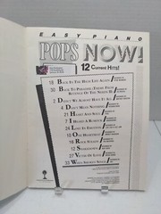 Easy Piano Pops Now Sheet Music Song Book Book 3 1980s Pop Rock M33