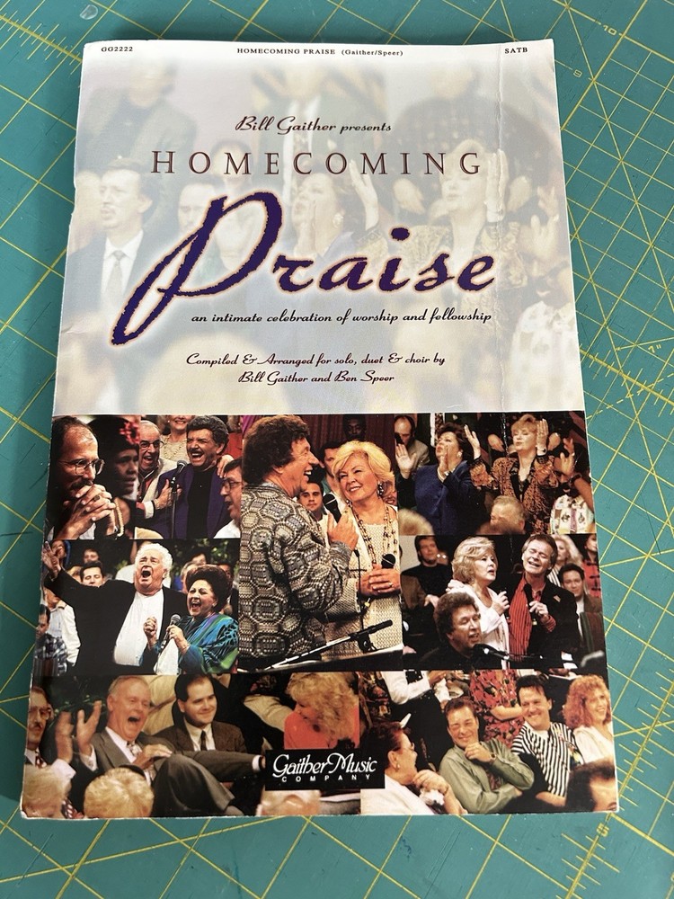 Bill Gaither Presents Homecoming Praise Gospel Music Songbook Sheet Music 1998