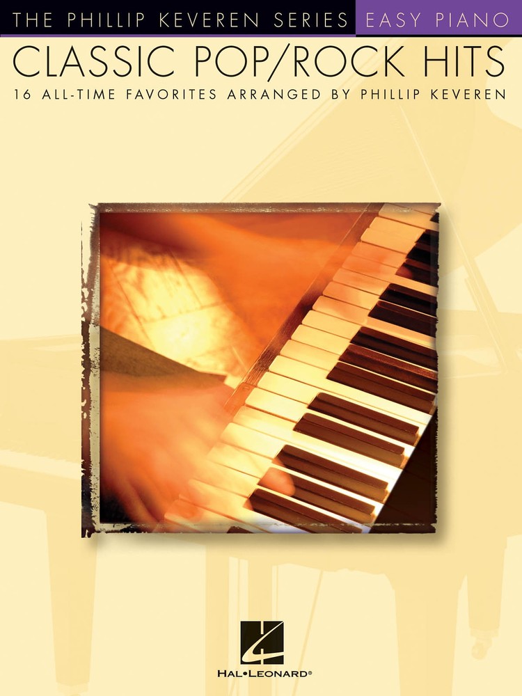 Classic Pop Rock Hits Easy Piano Sheet Music Vocal Melody 16 Songs Book