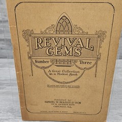 Revival Gems III: 1929 Songbook, Trade Paperback