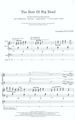 The Best Of Big Band Sheet Music SATB Chorus Piano 1985 Kerr Guitar Bass Drums
