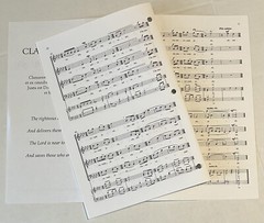 Clamaverunt Justi by Ivo Antognini SATB a cappella Piano Sheet Music Alliance
