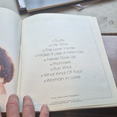 Barbra Streisand Guilty Song Book Sheet Music Piano/Voice HL00300413