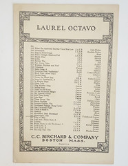 Vintage 1929 Laurel Octavo The Nightingale Sheet Music by Tchaikovsky
