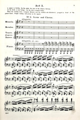 Bizet Opera CARMEN Schirmer French / English Vocal Score Music Book HC