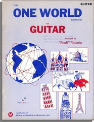 One World For Guitar – 1966, 16 Song Pop & Folk Songs Songbook! B
