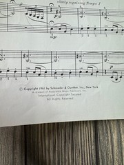 Holiday In Spain Piano Solo By William L. Gillock Vintage Sheet Music