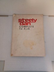 Vintage STEELY DAN Complete to AJA 1981 Songbook Piano Vocal Chords