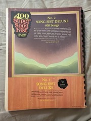 1960’s 1970’s Folk Songbook Song Fest 400 Super Folk Songs Comb Bound Very Good
