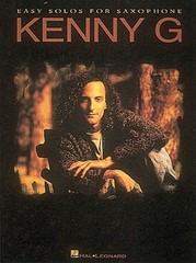 Kenny G Easy Solos for Saxophone Sheet Music Book NEW 000841000
