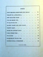 FRANCIS & DAY&rsquo;S 71ST ALBUM 12 SONGS 32 PAGES