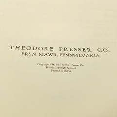 Ella Ketterer&rsquo;s Book Of Piano Pieces 1947 Theodore Presser Co Music Book