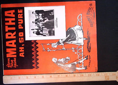 Martha Ah, So Pure, Featured by King&rsquo;s Jesters, 1938 Vintage Sheet Music