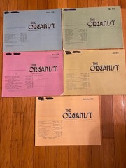 VTG The Organist Music Books 1960s, 1970s