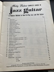 Vtg Mickey Baker&rsquo;s Complete Course in Jazz Guitar Book 2 Song Book Sheet Music