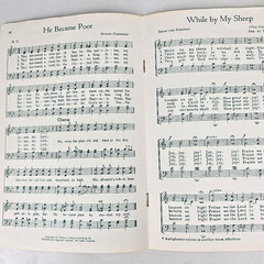 Holy Is His Name Christmas Choir Songbook Cantata Music 1960 Lillenas Piano