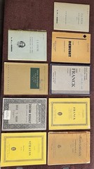 MULTIPLE MINIATURE ORCHESTRA SCORES 2 SIGNED BY EDWIN P. CHILDS READ DESCRIPTION