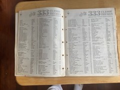 333 Classic Themes Sheet Music Melody Line/words/chord symbols 160 pages