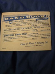 College Songs for School Bands 1st Bb Clarinet 1951 By Paul Yoder Melrose Music