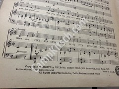 Vintage Sheet Music Lot 11 Frank Sinatra Tony Bennett Dean Martin Crooner Jazz