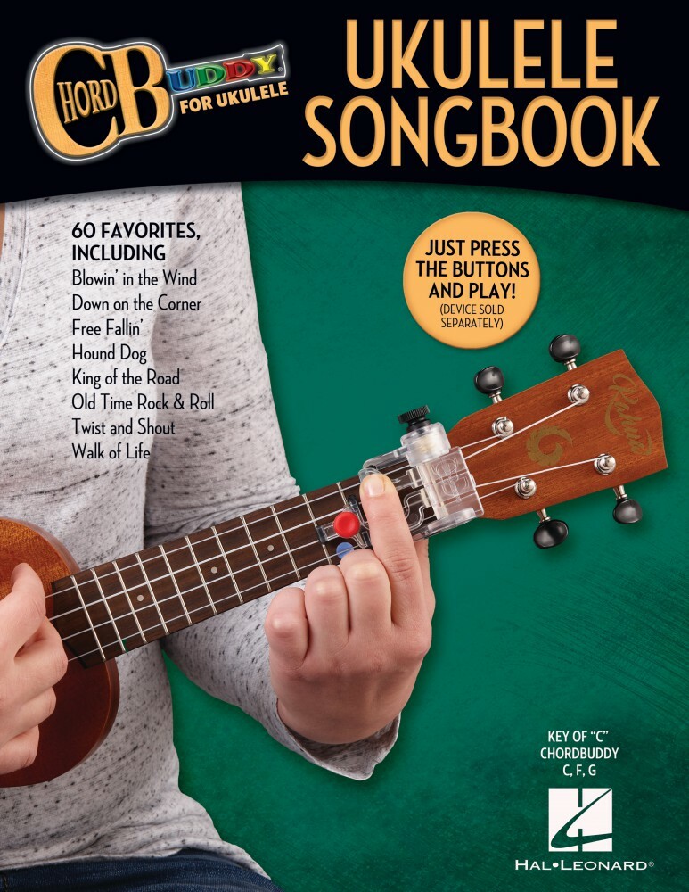 ChordBuddy Ukulele Songbook Sheet Music Chord Buddy Book Only NEW 000365043