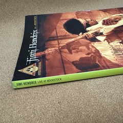 Jimi Hendrix Live at Woodstock Guitar Music Tablature Tab Book Free Shipping