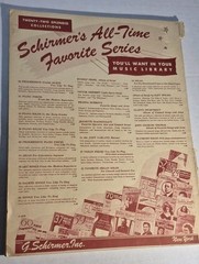 Vintage 1942 A New Anthology of American Song Sheet Music G Schirmer Low Voice