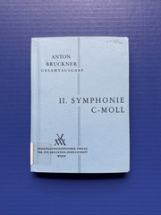 Bruckner – Symphony No. 2 in C Minor (1877) – Hardcover MV Wien Study Score